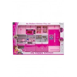 MY HAPPY KITCHEN DÖRTLÜ MUTFAK SET | Belinda Toys