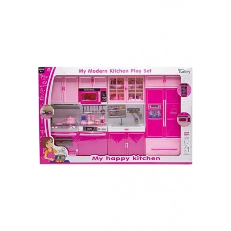 MY HAPPY KITCHEN DÖRTLÜ MUTFAK SET | Belinda Toys