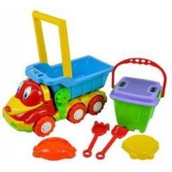 SEVİMLİ SAPLI KOVALI BÜYÜK KAMYON