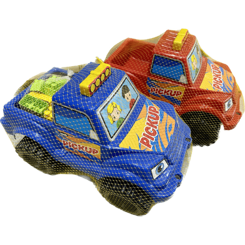 BLOKLU PICK-UP ARABA (42 CM)