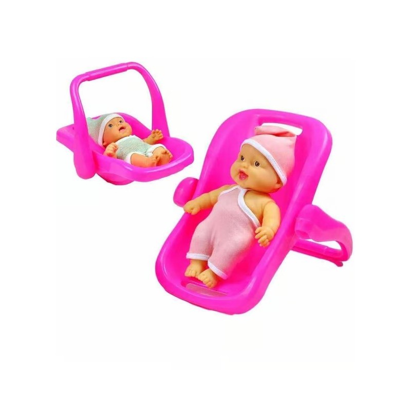 Oyuncak Et Bebekli Mini Sevimli Ana Kucağı