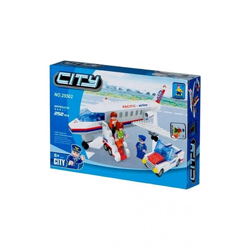 AUSINI CITY SET 252 PARÇA | Belinda Toys