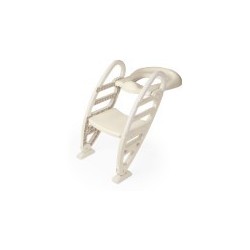 NUVE KAYMAZ MERDİVENLİ KLOZET ADAPTÖRÜ-BEJ