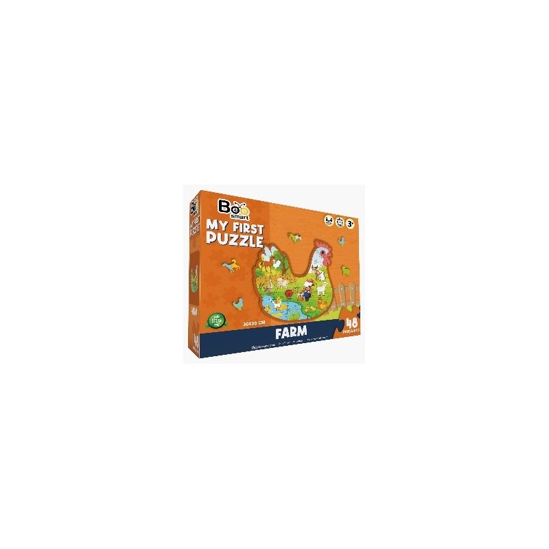 AHŞAP PUZZLE ÇİFTLİK | Belinda Toys