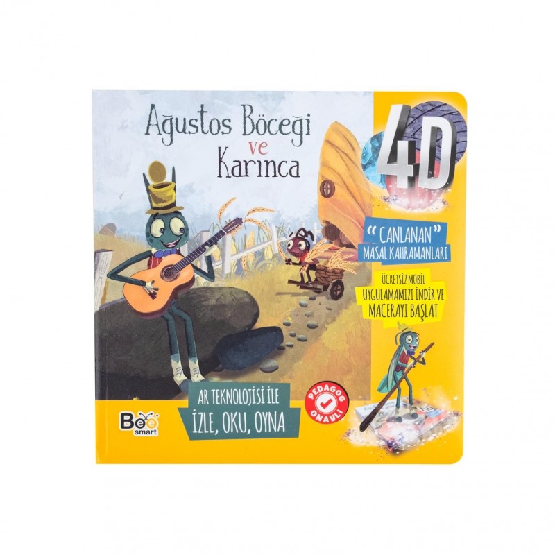AGUSTOS BÖCEGİ VE KARINCA ÇOCUK KİTABI | Belinda Toys