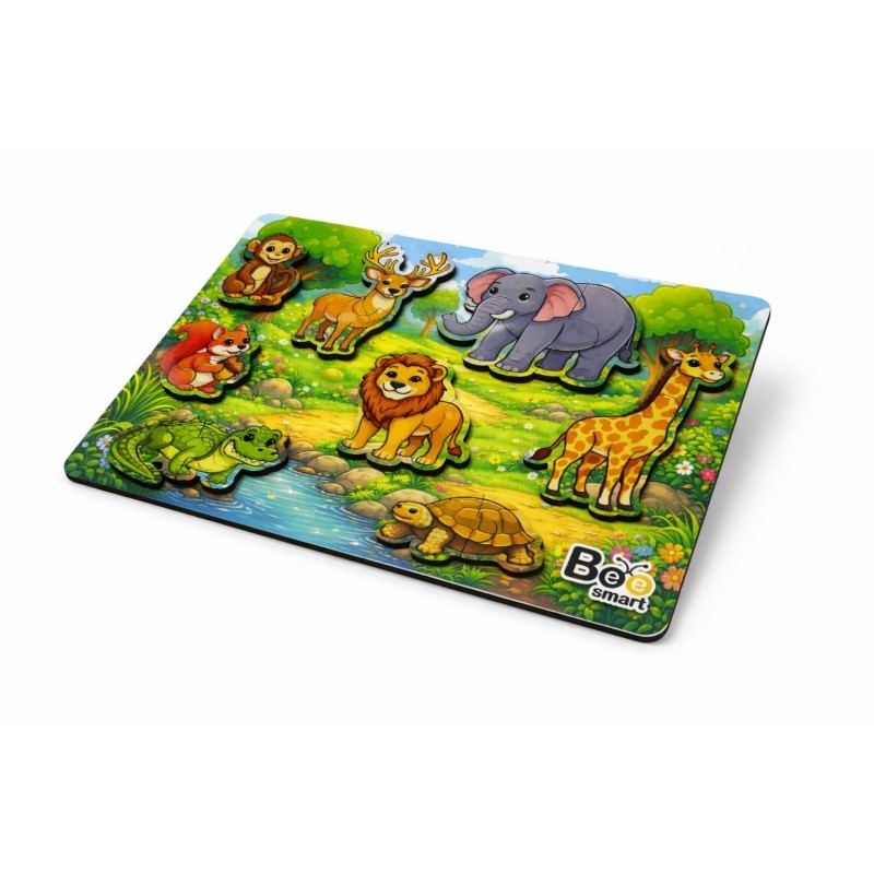 HAYVAN EŞLEŞTİRMELİ PUZZLE | Belinda Toys