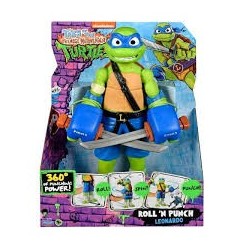 TEENAGE MUTANT NİNJA TURTLES ROLL N PUNCH LEONARDO FİGÜRÜ 30 CM-83418