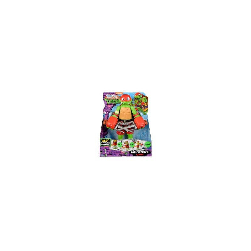 TEENAGE MUTANT NİNJA TURTLES ROLL N PUNCH RAPHAEL FİGÜRÜ 30 CM-83419