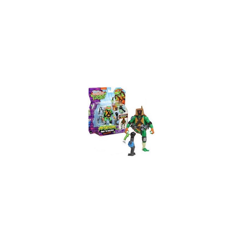 TMNT NINJA KAPLUMBAĞA MIX 'N MATCH MICHELANGE | Belinda Toys