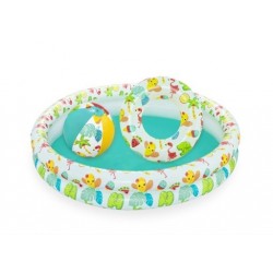 DESENLİ SİMİT+DENİZ TOPU VE HAVUZ 122X20CM