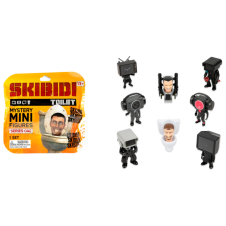 SKIBIDI TOILET MINI SURPRIZ FIGUR-1300