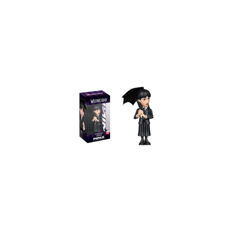 MINIX WEDNESDAY ADAMS UMBREALLA-20805 | Belinda Toys