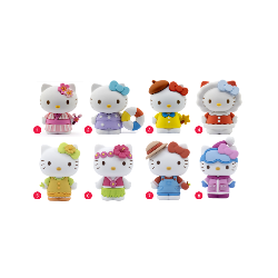 YUME HELLO KITTY 7CM DOLL FOUR SEASONS SERIES