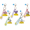 YUME HELLO KITTY KEYCHAIN & STRAP LIGHTUP STAR SERIES