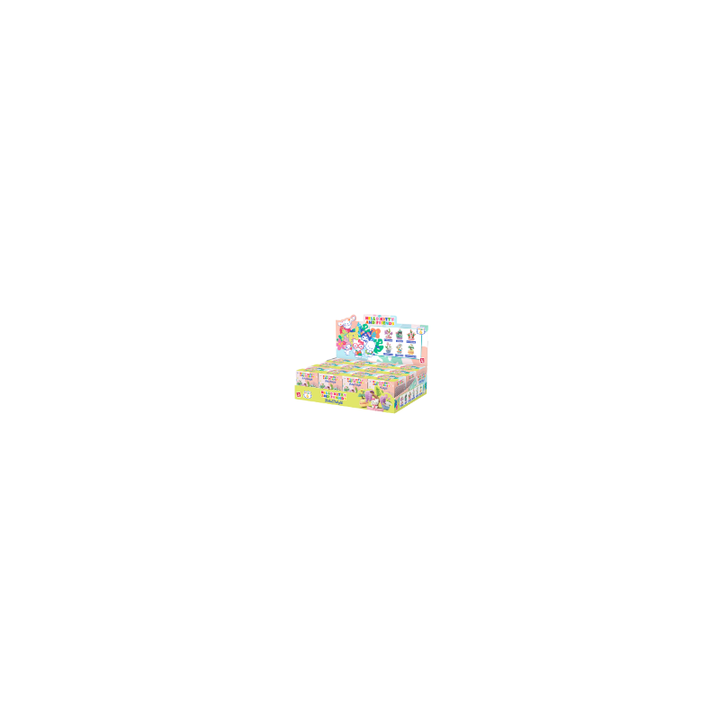 YUME HELLO KITTY MEMO STAND Potted Delight SERIES FİGÜR