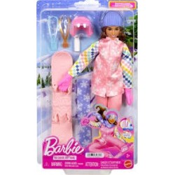 BARBİE SNOWBOARD SPORCUSU OYUN SETİ
