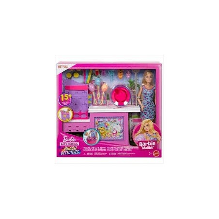 BARBIE COTTON CANDY & GAME PLAYSET