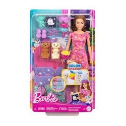 BARBIE VE KÖPEKÇİKLERİ PİJAMA PARTİSİ