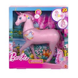 BARBIE IŞILTILI TEK BOYNUZLU AT