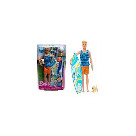 BARBIE KEN SÖRF YAPIYOR OYUN SETİ