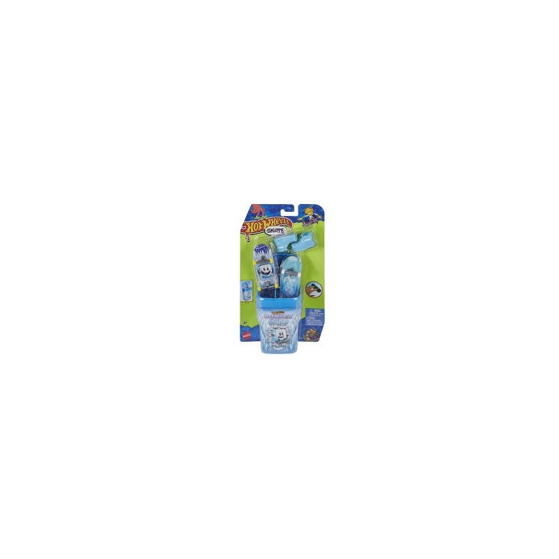 HOT WHEELS SKATE İKİLİ PARMAK KAYKAY KUTUSU (AROMALI SAKIZ KUTUSU TEMALI)