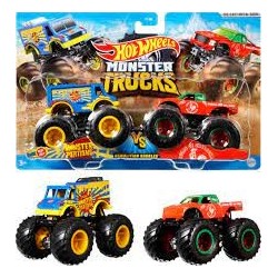 HOT WHEELS MONSTER TRUCKS GÜÇLÜ İKİLİ 1:64 ARABALAR