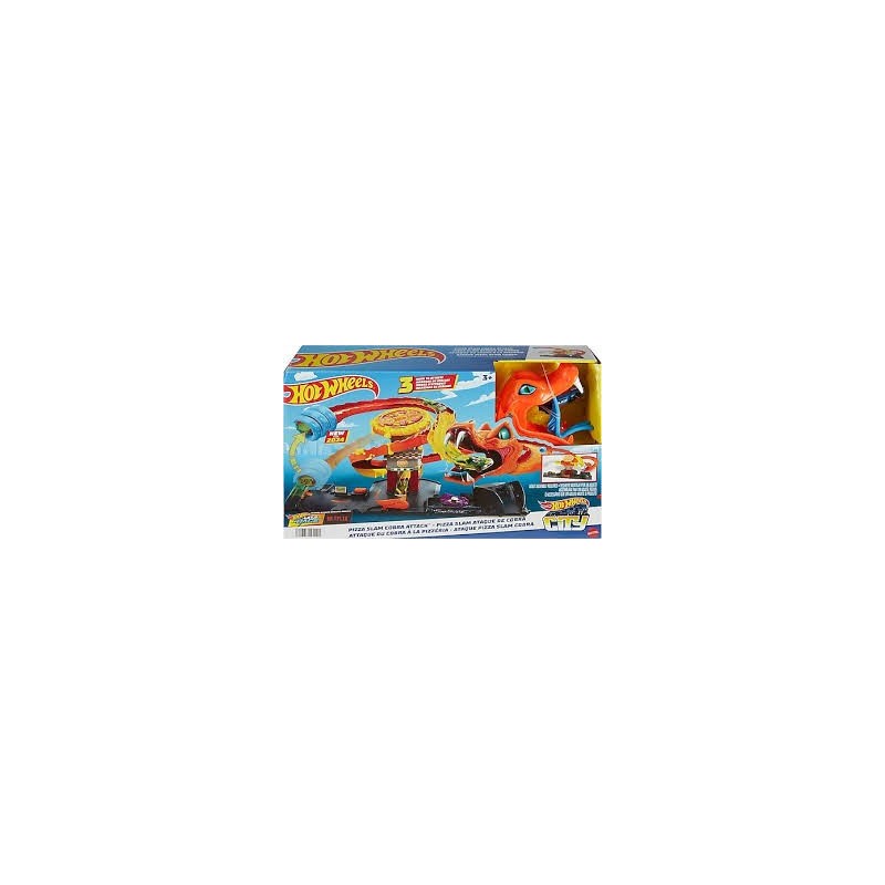 HOT WHEELS PİZZA DÜKKANINDA KOBRA MACERASI OYUN SETİ