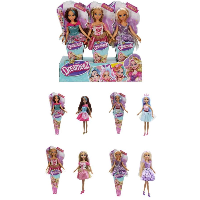 SUN-FNV-MNK.BBK.DREAMEEZ PRENSES BEBEKLER 4A. | Belinda Toys
