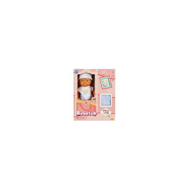 SUN-SABC-DZM-BEBEK SET BEBELOU THE CRIB SESLİ AĞLAYAN 30CM.2R.BYK.KUTU