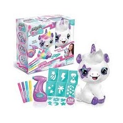 SUN-CNL-HOBİ SET AİRBRUSH PLUSH UNİCORN B/O