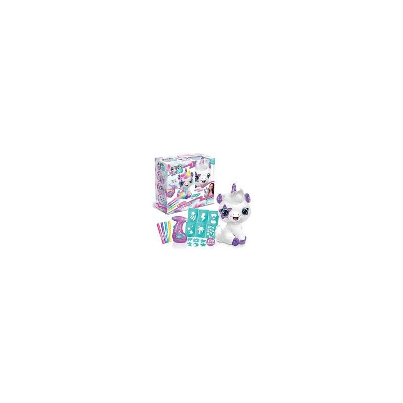 SUN-CNL-HOBİ SET AİRBRUSH PLUSH UNİCORN B/O