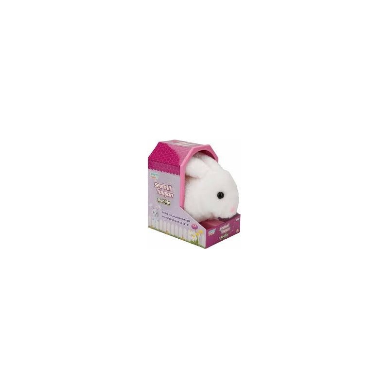 SUN-RST-PFF-PELUŞ SEVİMLİ TAVŞAN ROBBIE HAREKETLİ/SESLİ BYZ.