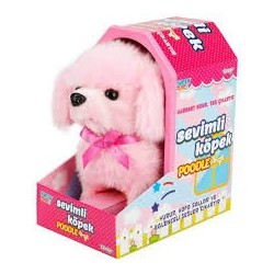 SUN-JAM-PELUŞ SEVİMLİ KÖPEK POODLE HAREKETLİ/SESLİ