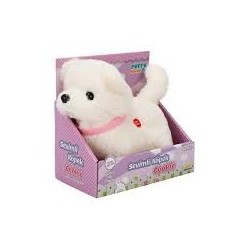 SUN-RST-PFF-PELUŞ SEVİMLİ KÖPEK HAREKETLİ/SESLİ BEYAZ