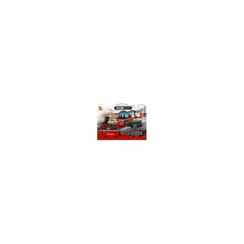 SUN-RST-SNC-TREN SET KLASİK 16PRÇ.SES/IŞIK B/ | Belinda Toys