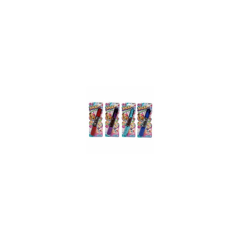 SUN-JRU-BİLEKLİK SİLİKON SNAP BANDS OH SEQUIN SİMLİ 4R.24D.