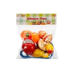 SUN-BRL-LCH-YİYECEKLER SEBZE/MEYVE SET KESMELİ POŞET 14PRÇ.KRTL.