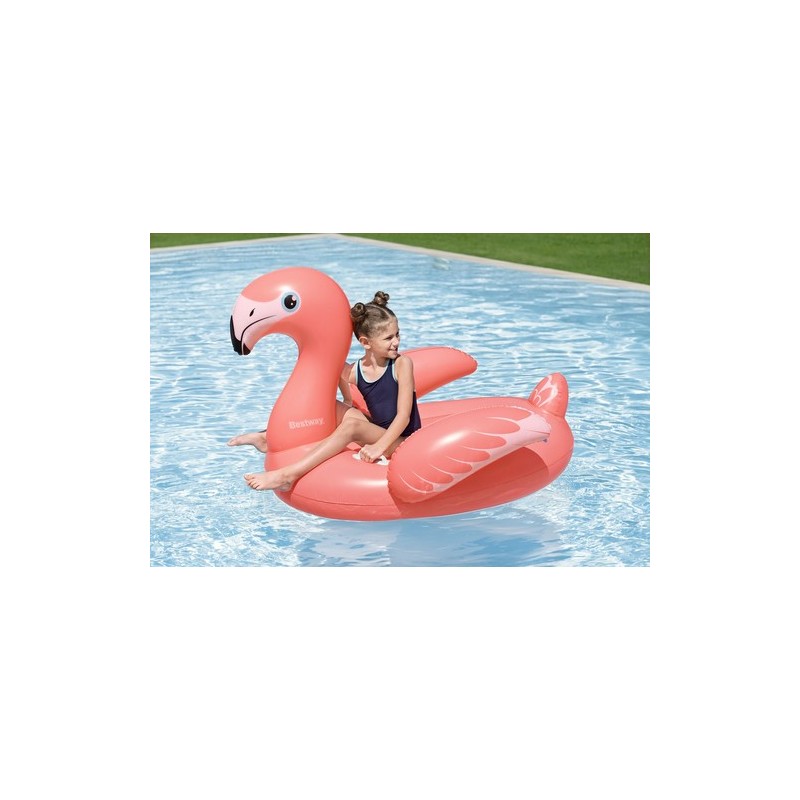 TUTAMAÇLI FLAMİNGO BİNİCİ 168X120CM | Belinda Toys