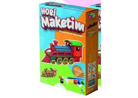 Hobi Maketim Buharlı Tren
