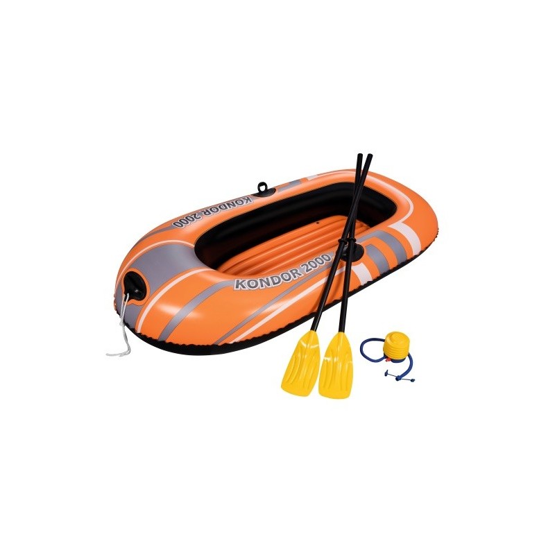 2 KİŞİL KONDOR BOT+KÜREK VE POMPA 196X114CM | Belinda Toys