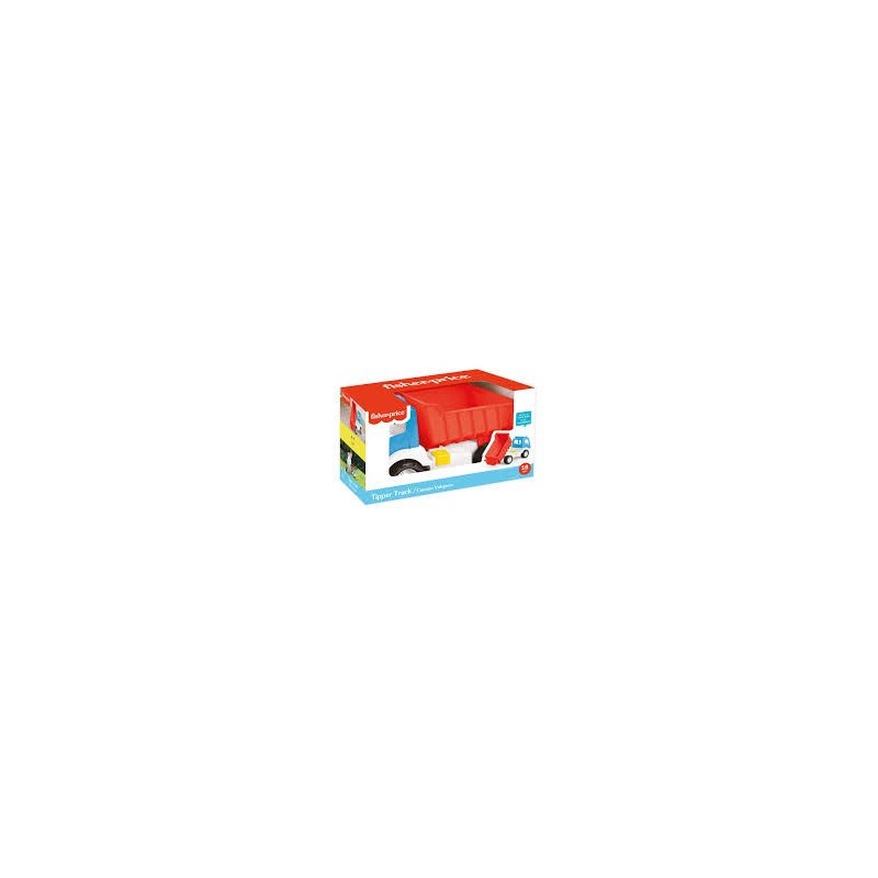 FISHER PRICE DAMPERLİ KAMYON PENCERELİ KUTUDA | Belinda Toys