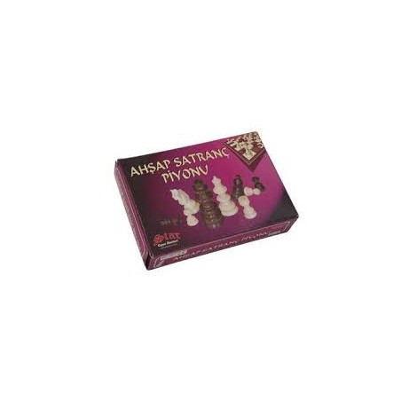 STAR SATRANÇ PİYONU AHŞAP NO:4