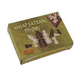 STAR SATRANÇ PİYONU AHŞAP NO:3