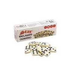 STAR DOMİNO PLASTİK KUTULU MELAMİN