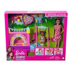 BARBIE BEBEK BAKICISI SKİPPER OYUN EVİ SETİ
