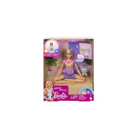 BARBIE MEDİTASYON YAPIYOR OYUN SETİ