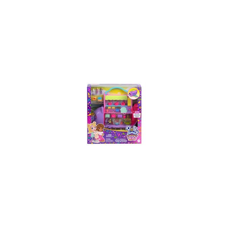 POLLY POCKET ADVENTURES İN RİO UÇAK OYUN SETİ