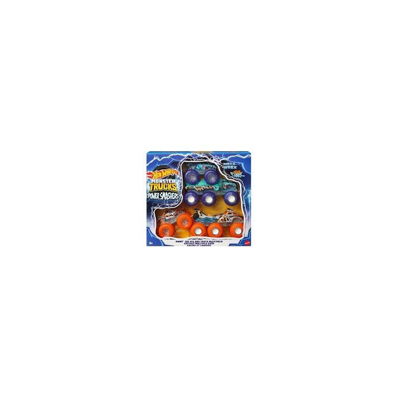 HOT WHEELS MONSTER TRUCKS POWER SMASHERS ÇOKL | Belinda Toys