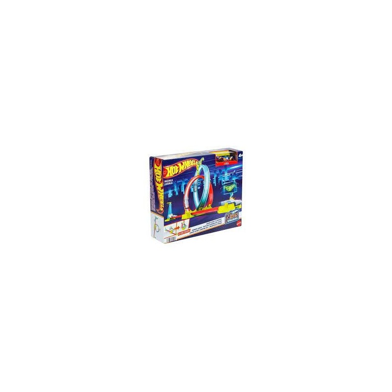 HOT WHEELS NEON YARIŞLAR ÇİFTE ÇEMBERDE YARIŞ | Belinda Toys